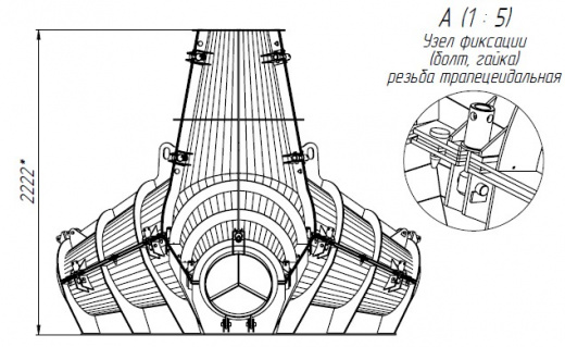 Форма тетрапода ТП-5